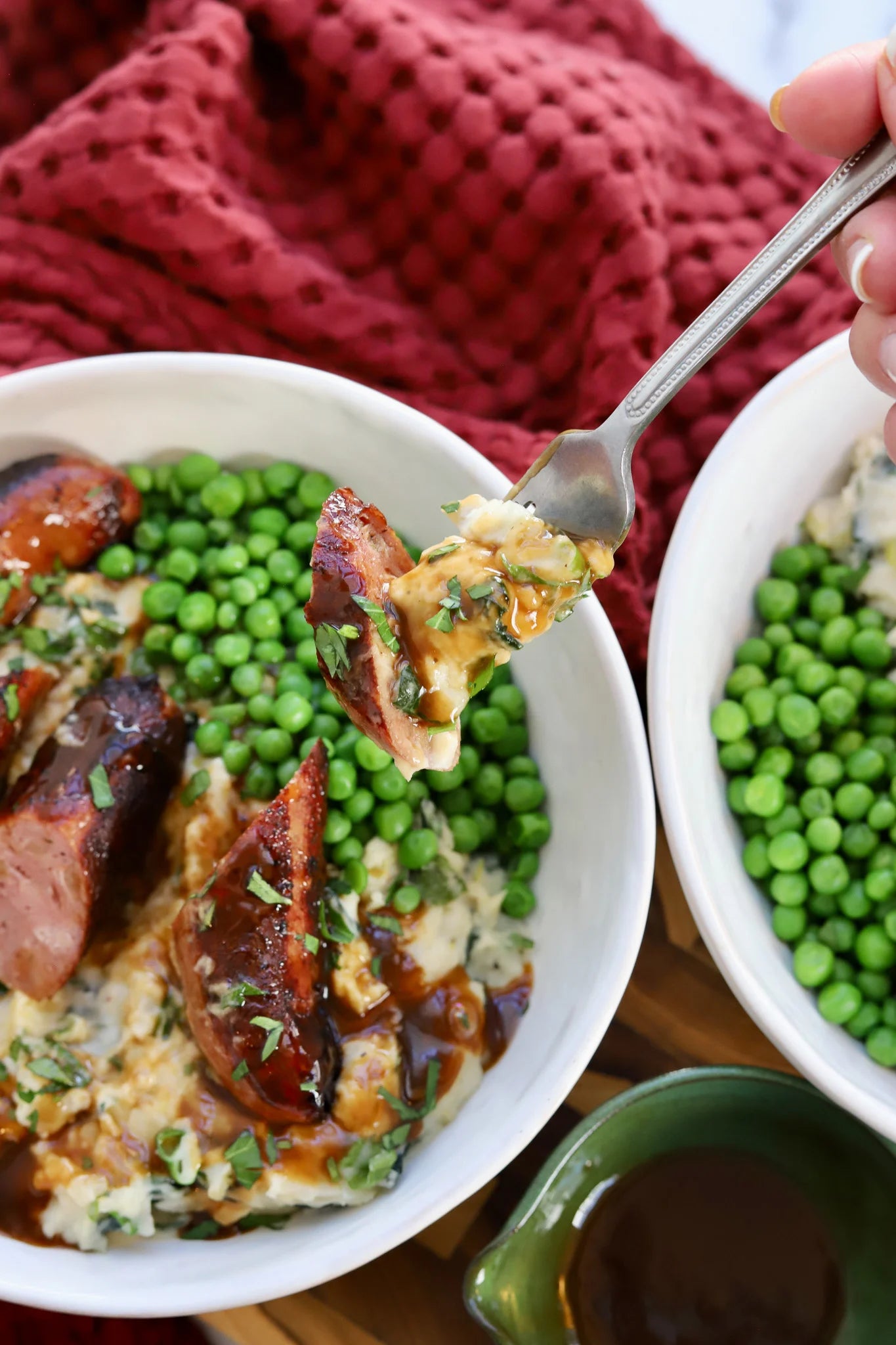 Irish Bangers & Mash Meal, Serves 2 - 4