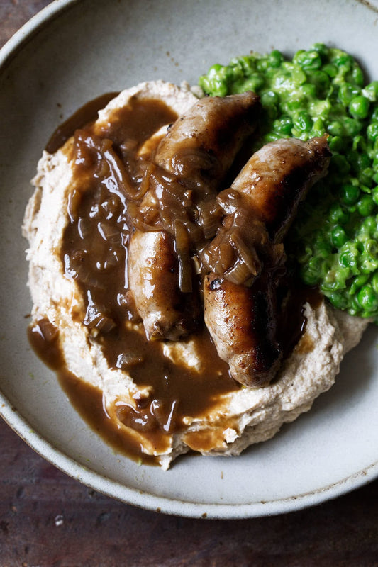 Irish Bangers & Mash Meal, Serves 2 - 4