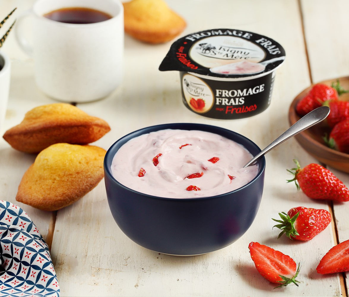 Isigny Strawberry Yogurt From France