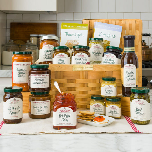 Jim and Jonathan's Favorites Basket - Stonewall Kitchen