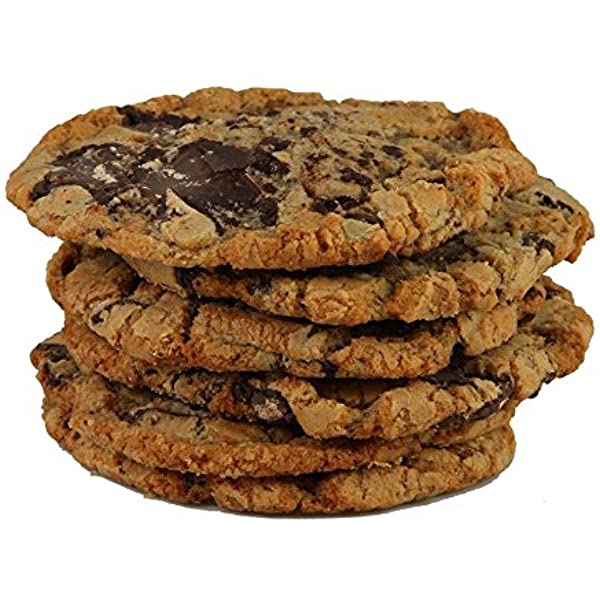 Jacques World Famous Chocolate Chip Cookies w/coated bottoms - 6 Pack