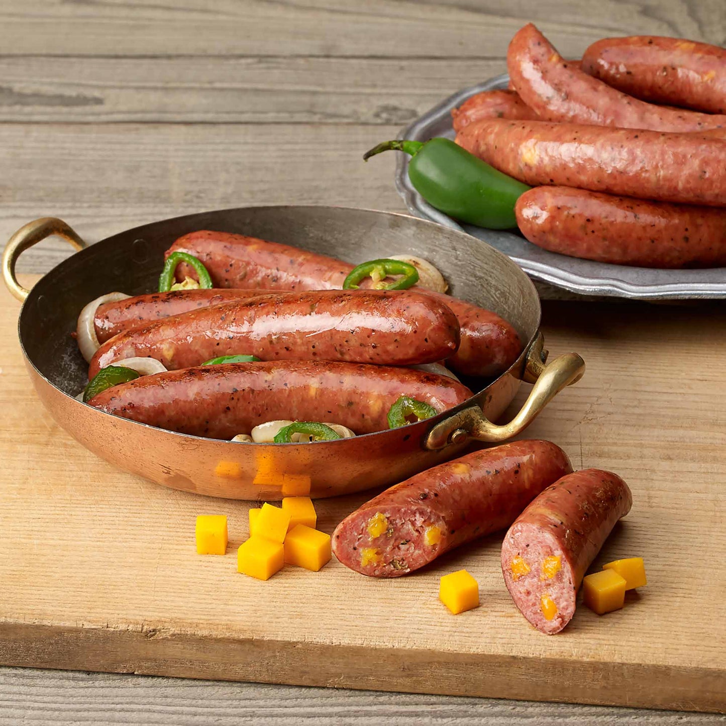 Wagyu Beef Smoked Sausage - includes 4 - Jalapeno
