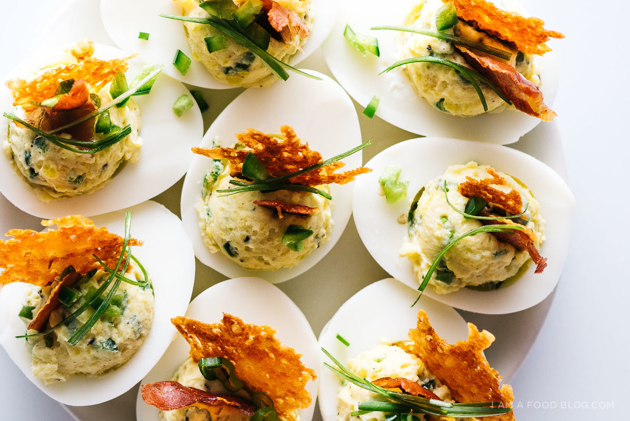 Jalapeño Popper Deviled Eggs