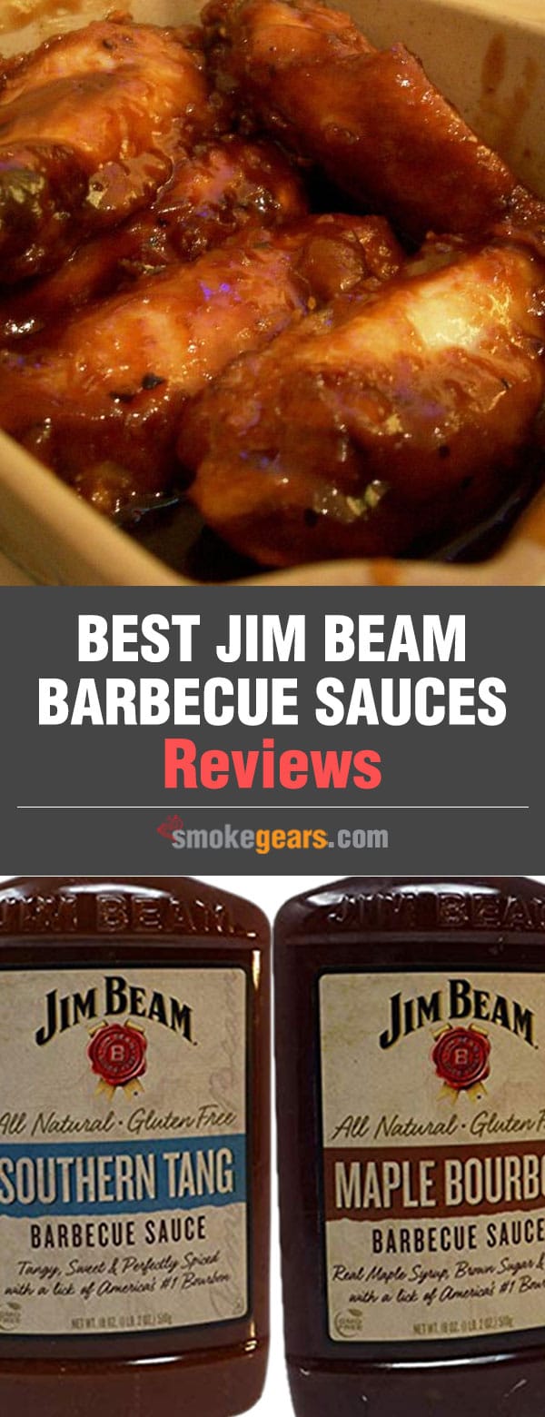 Jim Beam All Natural BBQ Sauce Variety Pack - Bold N Spicy, Smoky Barrel, Maple Bourbon, Southern Tang