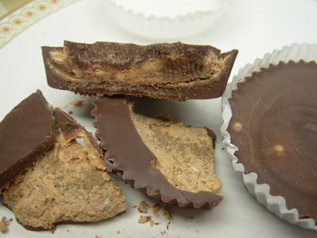 WHITE CHOCOLATE PEANUT BUTTER CUPS -  12 Pack