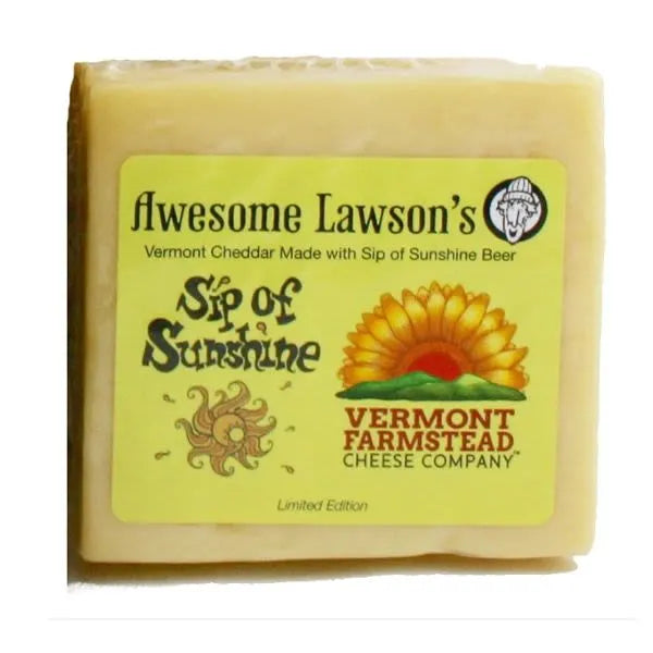 Sip of Sunshine Vermont Cheddar Cheese
