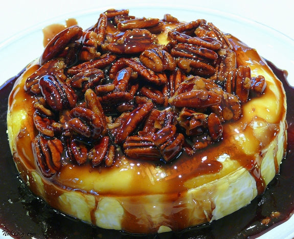 Kahlua Pecan Brown Sugar Baked Brie