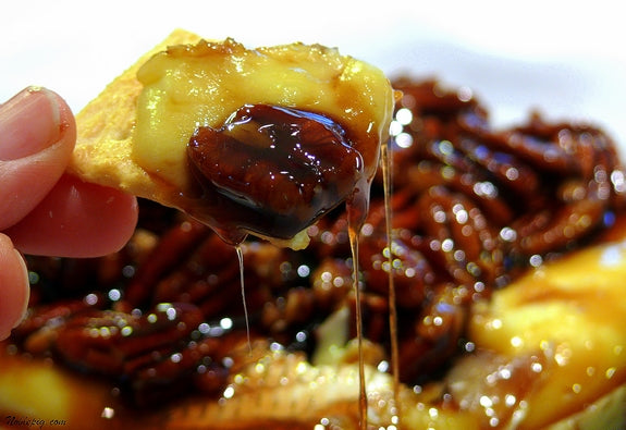 Kahlua Pecan Brown Sugar Baked Brie