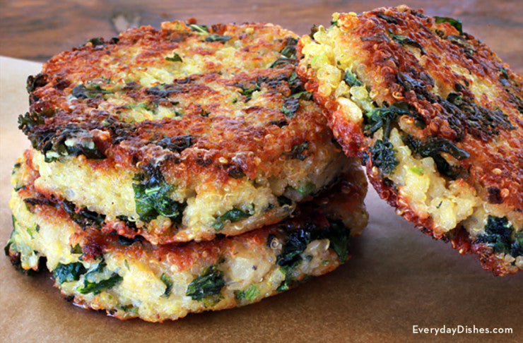 Kale Quinoa Cakes - 4 of 3 oz. each