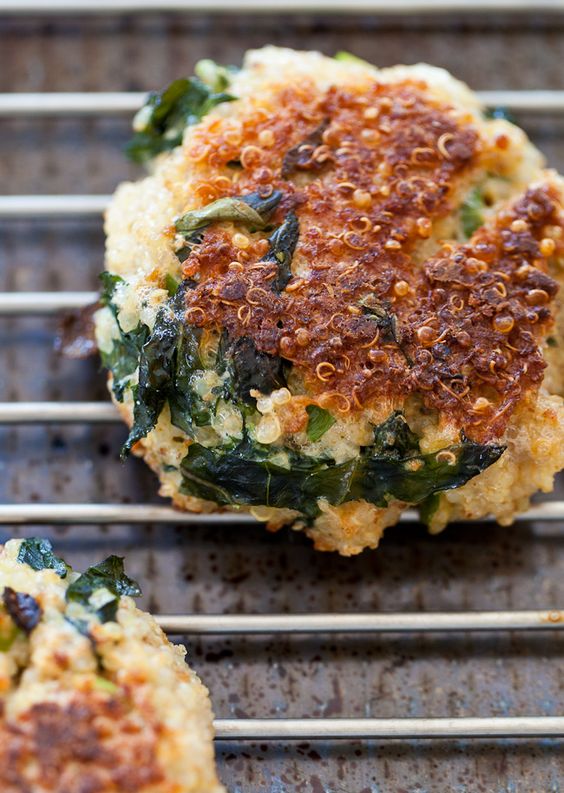 Kale Quinoa Cakes - 4 of 3 oz. each