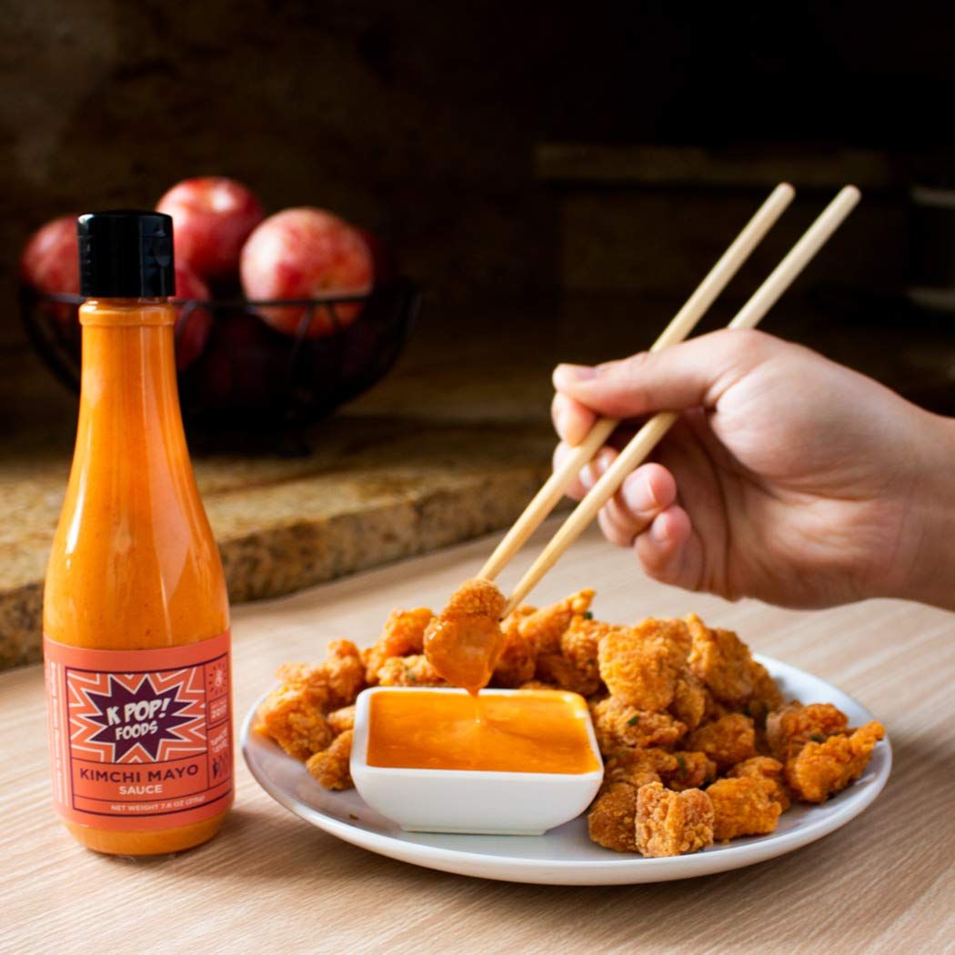 K-TOWN Korean Sauce Variety Pack - Super Spicy Chili Sauce, Kimchi Spicy Mayo, and Honey Chili Sauce