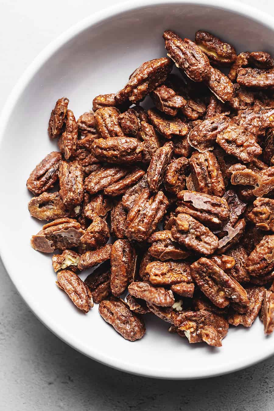 Low Sugar Glazed Pecans - 1/2 lb