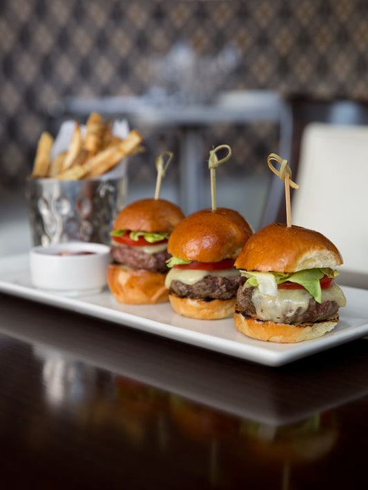 Kobe Sliders - 18 sliders per tray (multiple flavors)