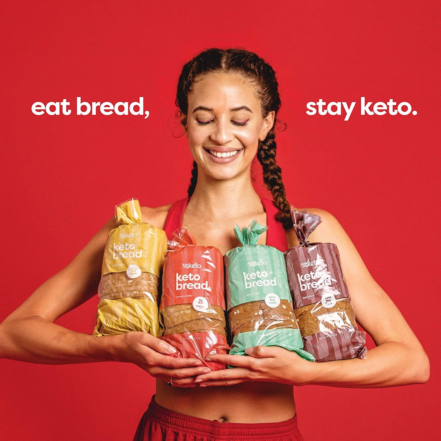 Kiss My Keto Bread Variety - 4 pack