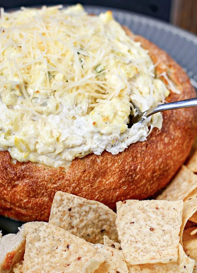 Artichoke Asiago Cream Cheese Spread - 5 lb - 2/Case