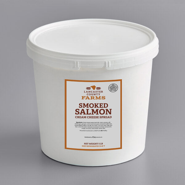 Smoked Salmon Cream Cheese Spread - 5 lb - 2/Case