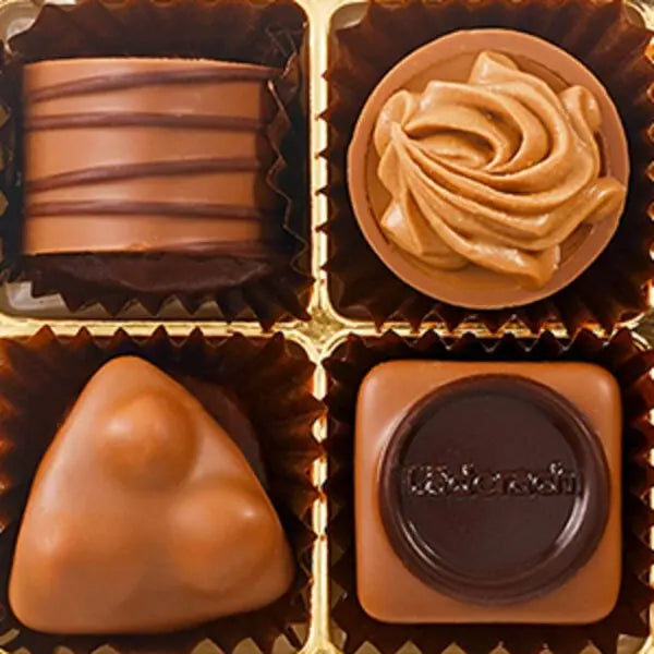 Läderach Swiss Chocolate Pralines & Truffles with Alcohol, 36 pcs per box