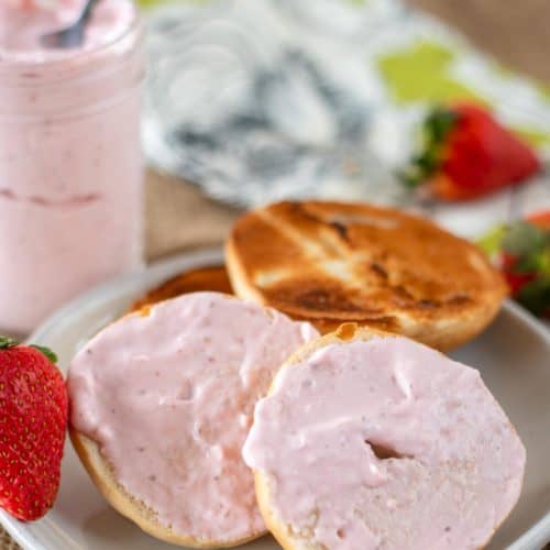 Strawberry Cream Cheese Spread - 5 lb - 2/Case