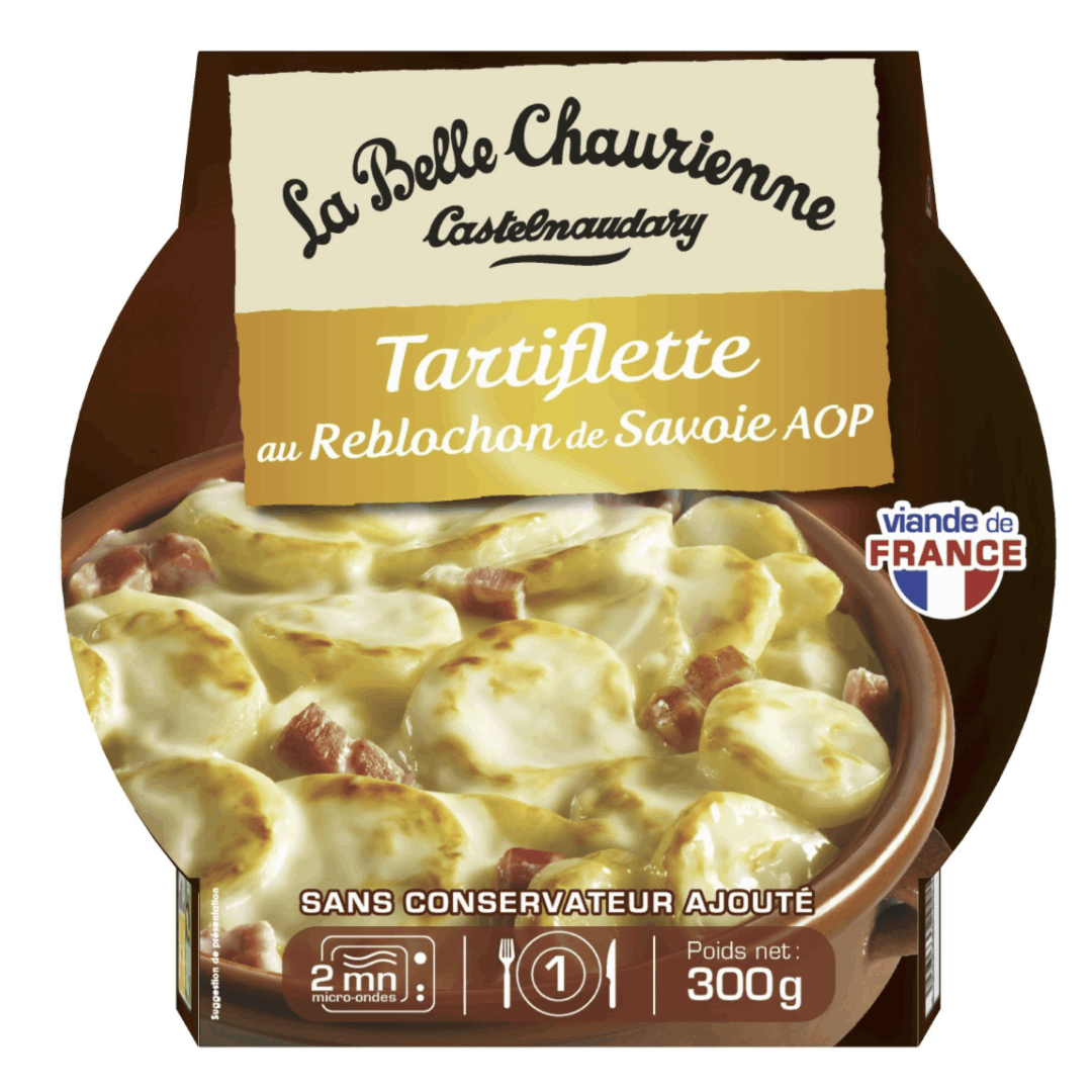 La Belle Chaurienne Tartiflette with Reblochon de Savoie - 300g - Pack of 2