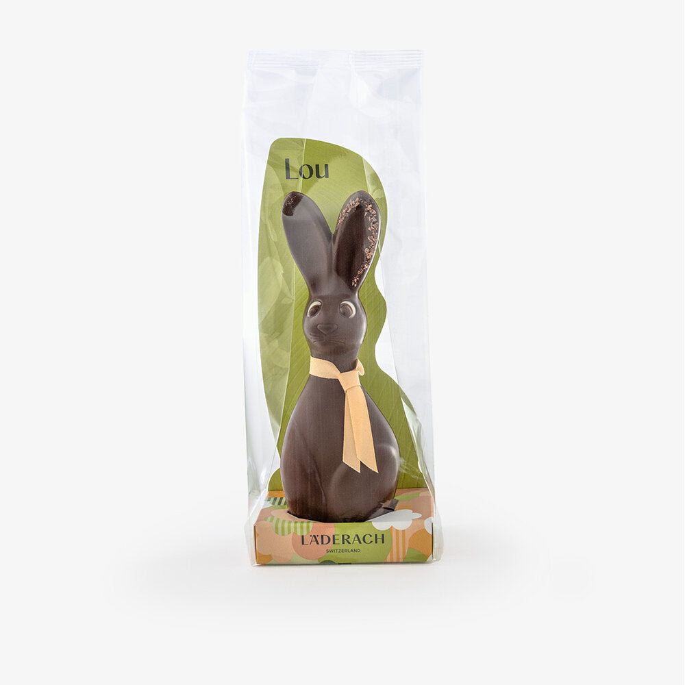 Läderach Swiss Chocolate Easter Bunny Lou Dark