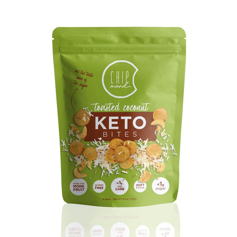 Toasted Coconut Keto Cookie Bites