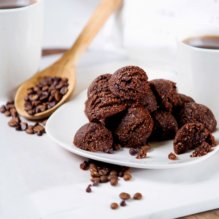 Chocolate Espresso Keto Cookie Bites