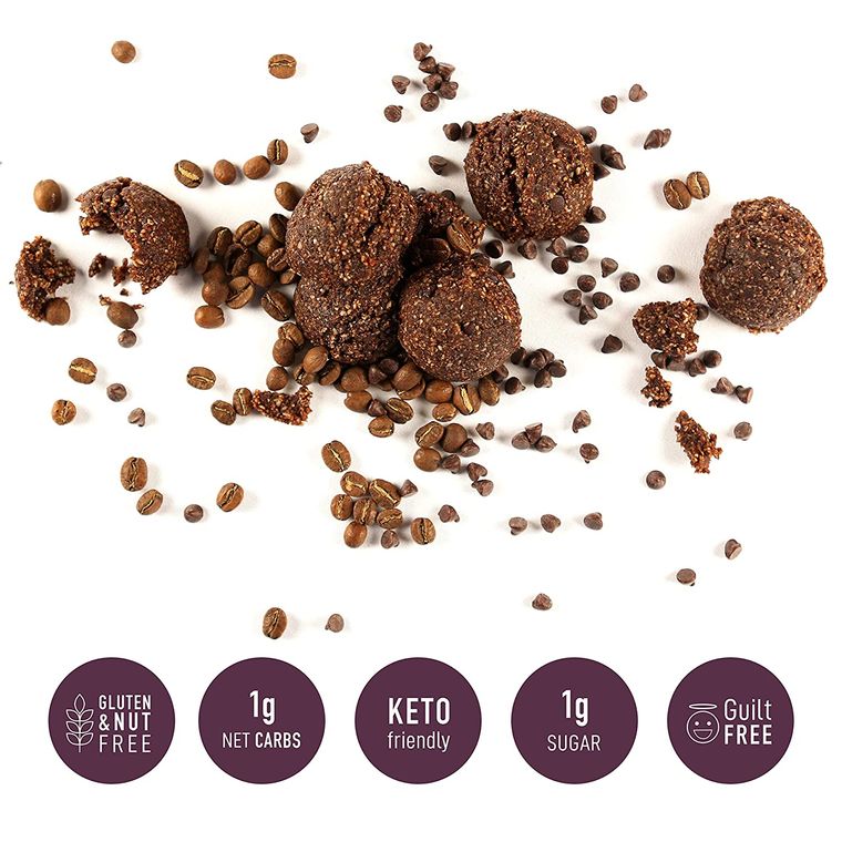 Chocolate Espresso Keto Cookie Bites