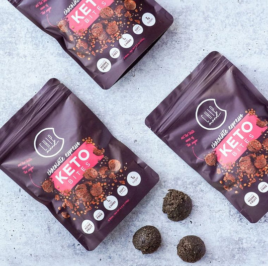 Chocolate Espresso Keto Cookie Bites