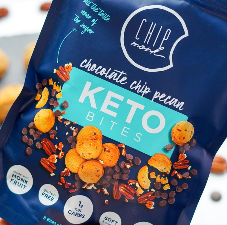 Chocolate Chip Pecan Keto Cookie Bites