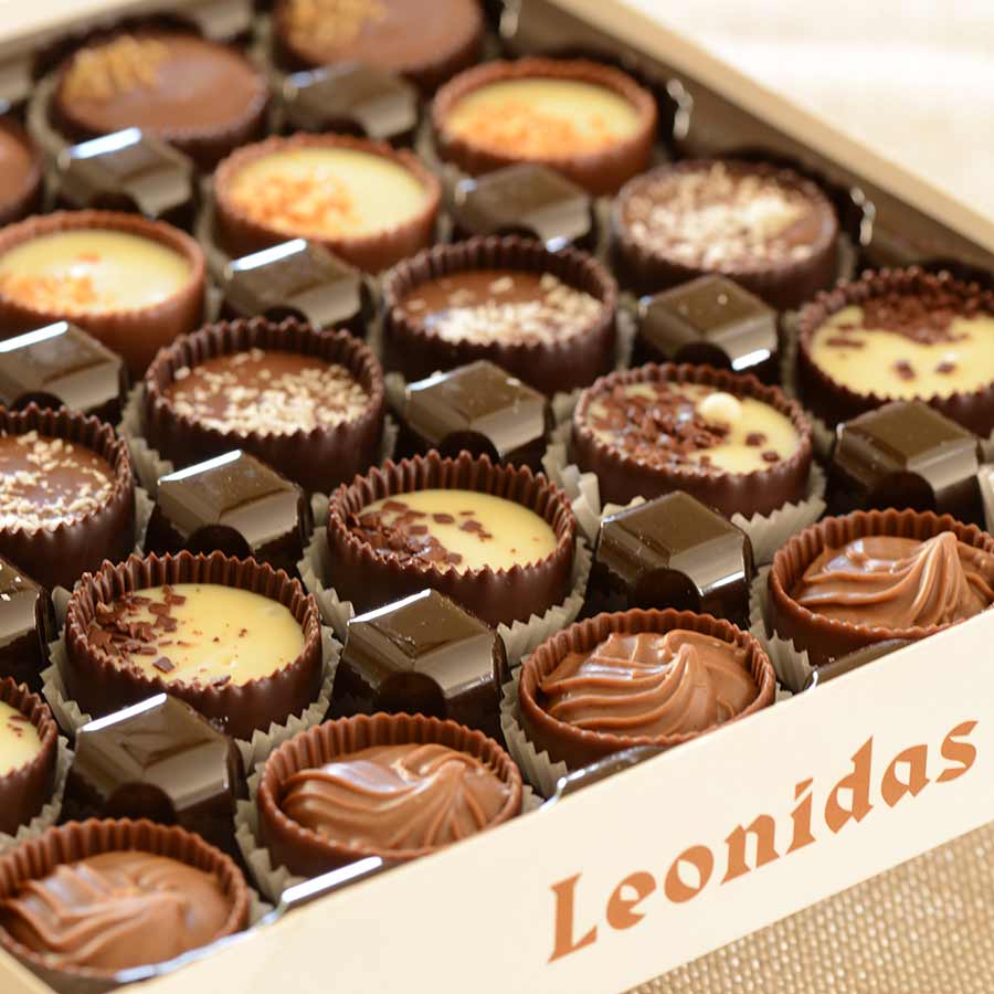 Belgium Les Coupes de Leonidas (chocolate ganache cups)- 25 pieces