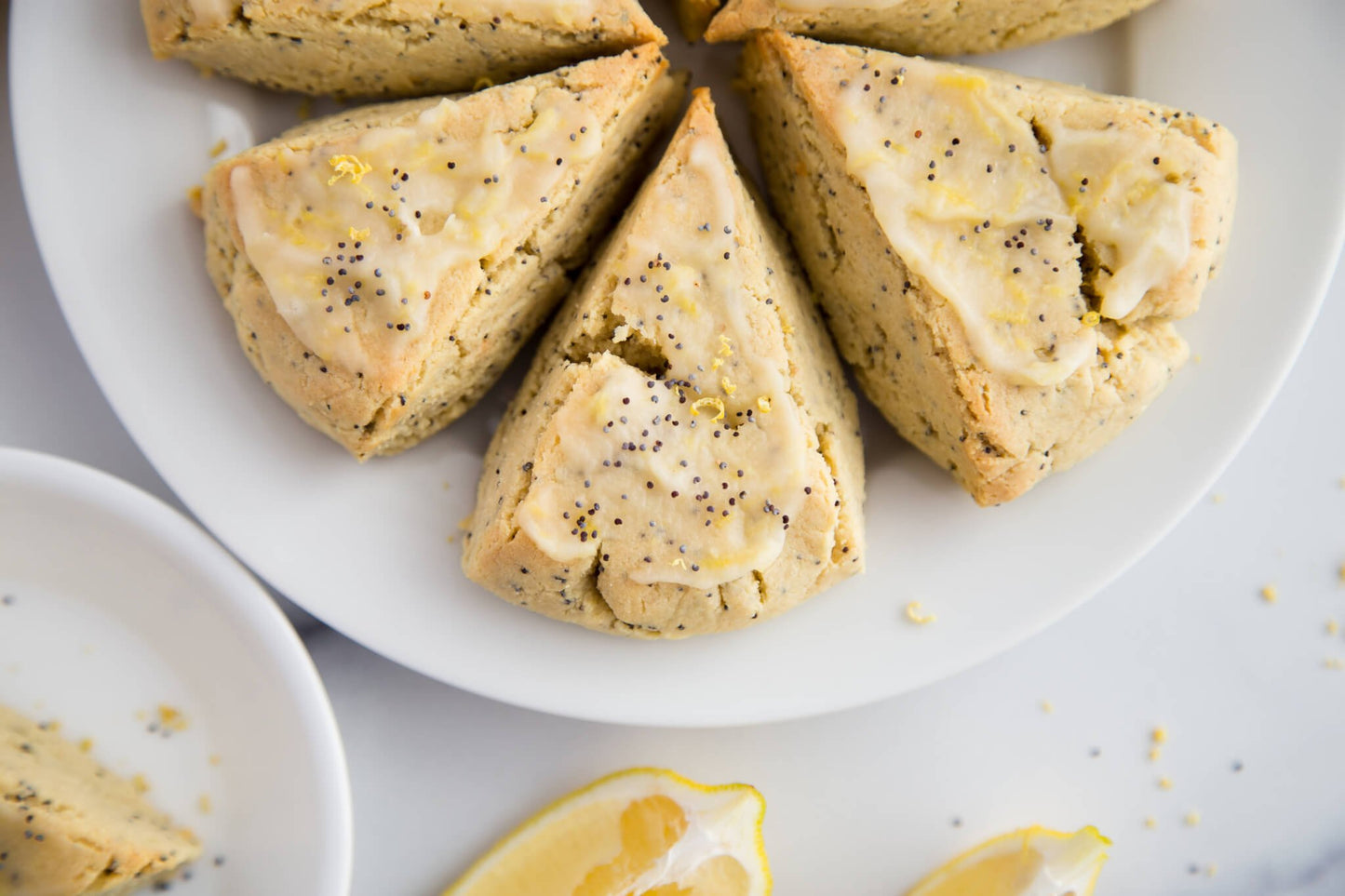 Lemon Poppy Scones - Keto - includes 8