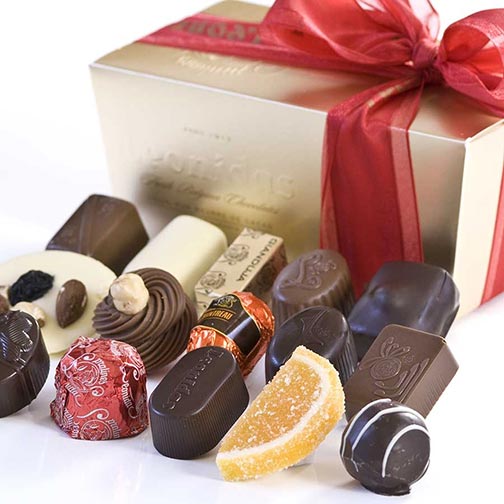 Leonidas Belgian Chocolate Assortment -  1 lb. Mixed in Ballotin Gift Box