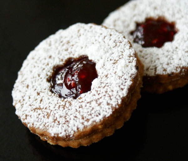 German Linzer Cookies - 1 Dozen