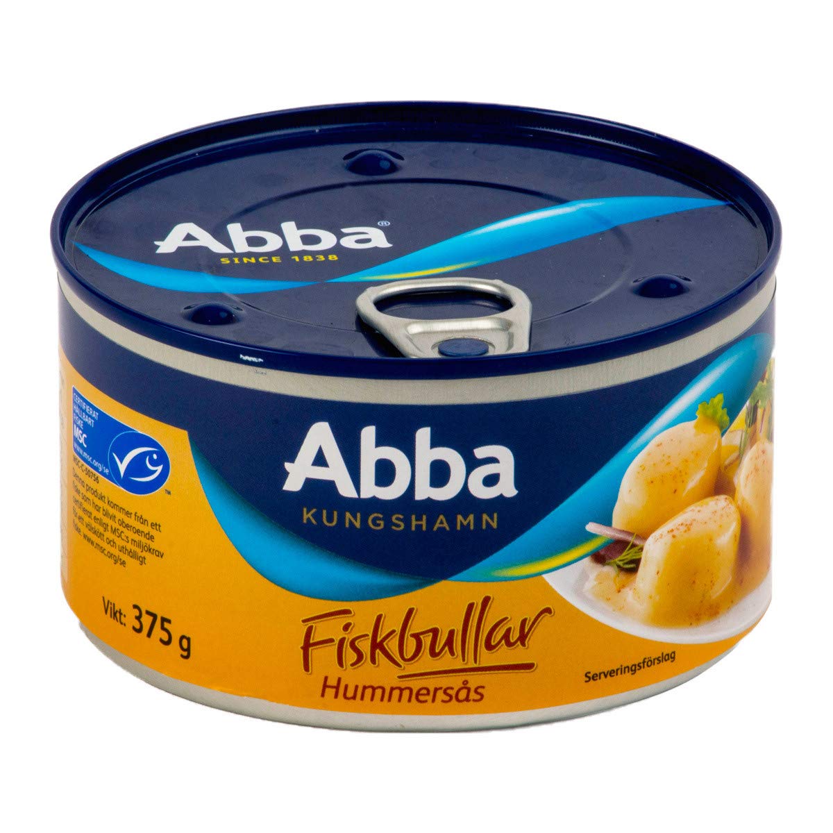 Fiskbullar in Creamy Lobster Sauce - Abba - 6 pack