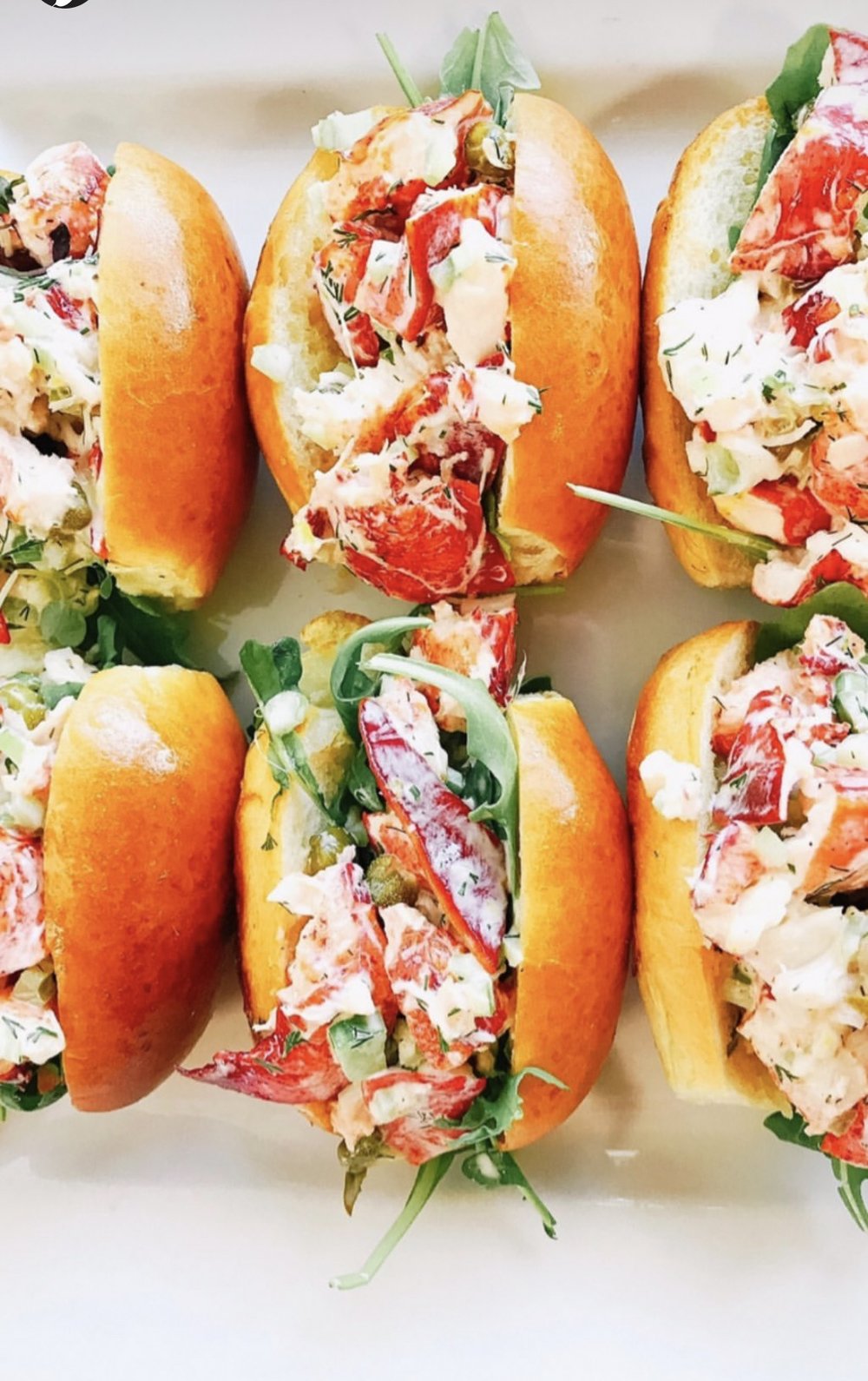 Mini Lobster Roll Bites - includes 18