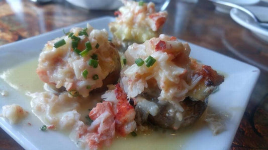 Maine Lobster & Crab Stuffed Mushrooms