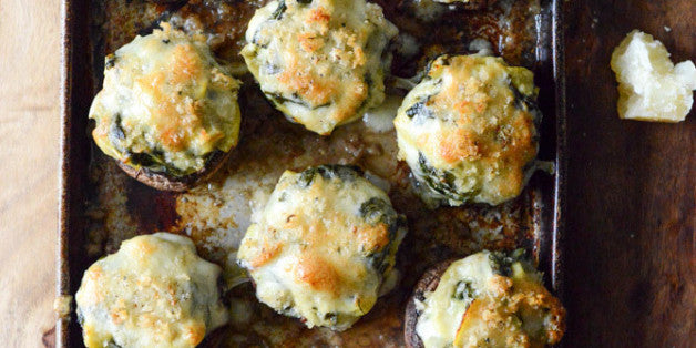 Lobster Stuffed Mushrooms - 40 pieces per tray