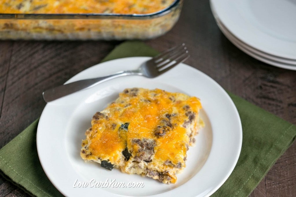 Sausage Squash Casserole