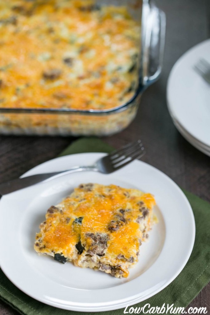 Sausage Squash Casserole