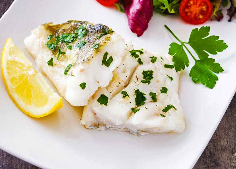 New England Cod Fillets - 1 lb each - includes 10 packs