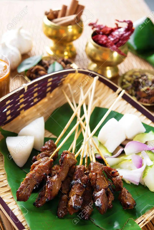 Malaysian Beef Satay - 100/Case