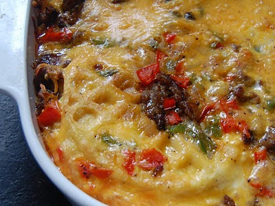 Maple Sausage and Waffle Breakfast Casserole