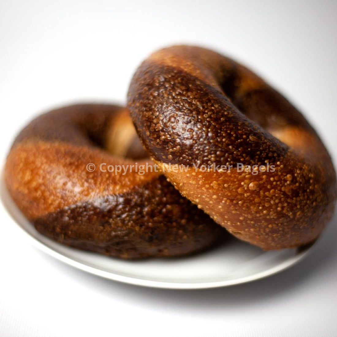 Marble Rye Bagels