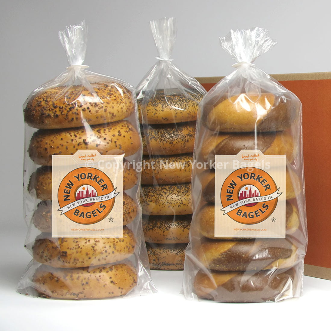 Marble Rye Bagels
