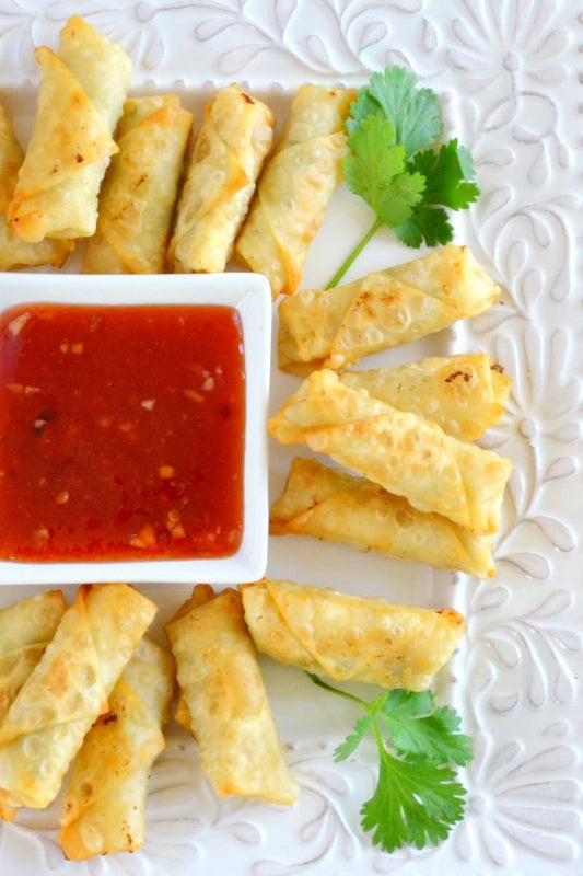 Maui Shrimp Spring Rolls - 100 pieces per tray