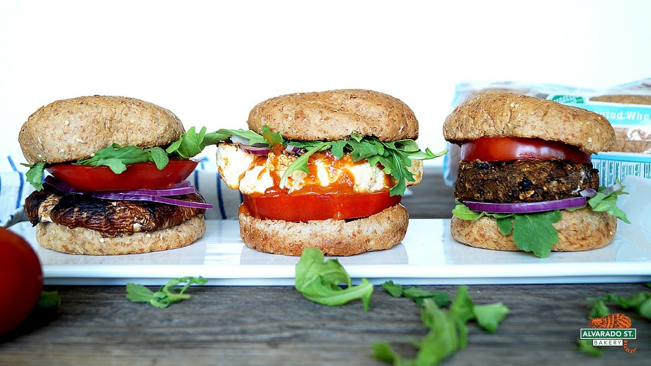 Sprouted Burger Buns