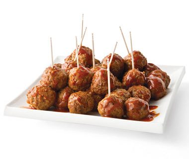 Italian Style Fully Cooked Beef Meatballs 5 lb. Bag - 2/Case