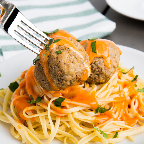 Italian Style Fully Cooked Beef Meatballs 5 lb. Bag - 2/Case