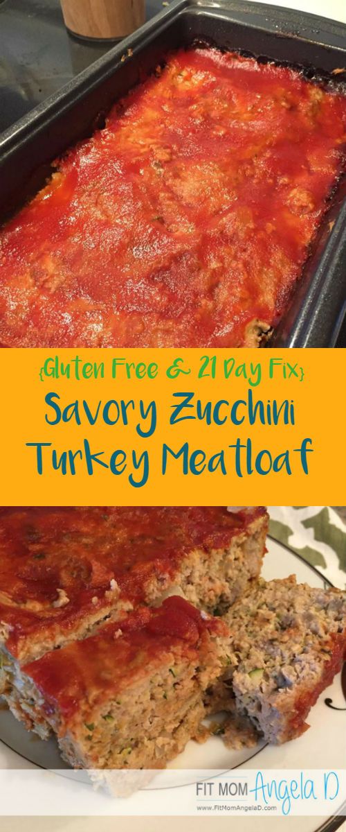Savory Zucchini Turkey Meatloaf