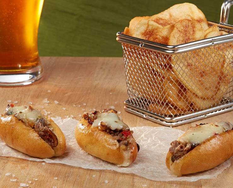 Mini Philly Cheese Steak Sandwiches - includes 40
